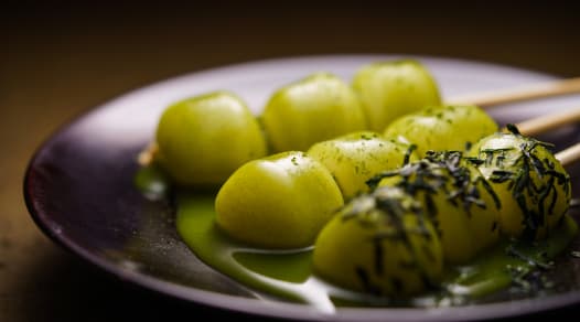 Gyokuro-flavored Rice Dumplings